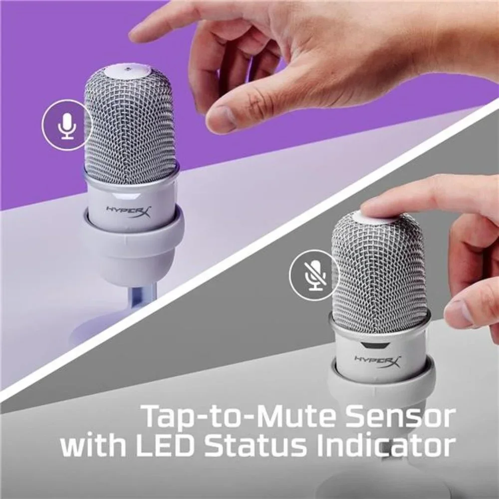 SoloCast – USB Condenser Gaming Microphone,for PC, PS5, PS4, and Mac,Tap-to-Mute